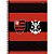 Caderno 01x1 capa dura flamengo 80fls - foroni (pct.c/05) - Imagem 2