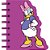 Caderneta espiral capa dura mickey e turma 60f recortado - culturama (pct.c/04) - Imagem 3