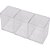 Acessorio para mesa organizador office cristal 3 p - polibras (kit) - Imagem 1