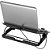 Coolers para notebook 2 fan led + 2ent.usb 15.6pol - bright (unidade) - Imagem 2