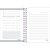 Caderno espiral 1/4 capa dura cosmos 80fls. - foroni (pct.c/05) - Imagem 3