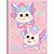 Caderno brochurao capa dura funfinily 80fls - foroni (pct.c/05) - Imagem 1