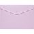 Pasta envelope a4 rosa pastel - polibras (pct.c/05) - Imagem 1
