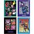 Caderno brochura 1/4 capa dura fortnite 80fls. - foroni (pct.c/05) - Imagem 1