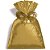 Saco metalizado 25x37cm ouro fosco - cromus (pct.c/50) - Imagem 1