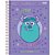 Papel de carta decorado monstros s. a. caderno cd.80f - foroni (pct.c/04) - Imagem 1