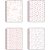 Caderno 01x1 cp.dura colegial detalhes glitter 80f - animativa (pct.c/04) - Imagem 1