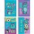 Caderno espiral 1/4 capa dura monstros s. a. 80fls. - foroni (pct.c/05) - Imagem 1