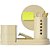 Acessorio para mesa organizador collage areia 5 pe - polibras (kit) - Imagem 2