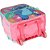 Mochila infantil com rodinha stitch rosa g - luxcel (unidade) - Imagem 3
