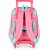 Mochila infantil com rodinha stitch rosa g - luxcel (unidade) - Imagem 4