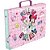 Maleta plastica com alca decor minnie kids 40mm - dac (unidade) - Imagem 1
