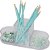 Acessorio para mesa organizador triple cristal 4 p - polibras (kit) - Imagem 1