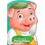 Livro infantil ilustrado os tres porquinhos 26,5x50 16p - pae editora (unidade) - Imagem 1