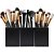 Acessorio para mesa organizador office preto 3 pec - polibras (kit) - Imagem 1