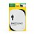 Placa de sinalizacao masculino clean 13,8x18,5cm - pimaco (unidade) - Imagem 1