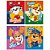 Caderno brochura 1/4 capa dura patrulha canina 80fls. - foroni (pct.c/05) - Imagem 1