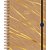 Caderno 01x1 capa dura kraft gold neo 80fls. - jandaia (unidade) - Imagem 1
