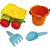 Baldinho de praia acqua caminhao mini cacamba 5p - gulliver (unidade) - Imagem 2