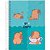 Caderno 01x1 capa dura capyvibes 80fls. - jandaia (pct.c/04) - Imagem 5