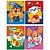 Caderno brochura 1/4 capa dura patrulha canina 48fls. - foroni (pct.c/05) - Imagem 1