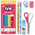 Kit escolar fini 12 lapis de cor + 6 pecas - leonora (blister) - Imagem 2