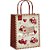 Sacola para presente decorada amor real m 26x19,5x9,5cm - cromus (pct.c/10) - Imagem 1