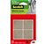 Anti-impacto e seguranca feltro marrom quadrado gg c/4 - 3m (blister) - Imagem 1