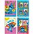 Caderno brochura 1/4 capa dura stitch 80fls. - foroni (pct.c/05) - Imagem 1
