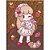 Caderno brochurao capa dura doll 80fls - foroni (pct.c/05) - Imagem 1