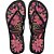 Chinelo havaianas feminino slim organic 39/0 preto/ouro - havaianas (par) - Imagem 1
