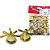 Artigo para decoracao natal pingente sino 3cm c/laco sort - v.m.p. (pct.c/09) - Imagem 1