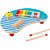 Fisher price wood mesa musical c/instrument 3em1 - mattel (unidade) - Imagem 1