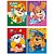 Caderno brochurao capa dura patrulha canina 48fls. - foroni (pct.c/05) - Imagem 1