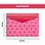 Pasta envelope a4 cereja c/botao - polibras (pct.c/05) - Imagem 2