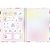 Caderno brochurao capa dura arc-en-ciel 80fls. - animativa (pct.c/05) - Imagem 2