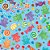Papel presente bobina couche 60cm. mod.199 doces e pirulito - gessele (bo-100mts) - Imagem 1