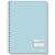 Caderno quadriculado 1/4 7x7mm 80f esp office colors cd - pauta branca (pct.c/05) - Imagem 4