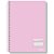 Caderno quadriculado 1/4 7x7mm 80f esp office colors cd - pauta (pct.c/05) - Imagem 1