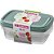 Pote plastico conj. 3 potes facil 785ml (s) - sanremo (kit) - Imagem 2