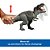 Boneco e personagem jw rebirth t-rex c/som e luz - mattel (unidade) - Imagem 3