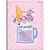 Caderno brochurao capa dura sugar rush 80fls. - foroni (pct.c/05) - Imagem 4