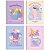 Caderno brochurao capa dura sugar rush 80fls. - foroni (pct.c/05) - Imagem 1