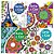 Livro de colorir arte e cor 27x27 36pgs (sortido) - culturama (pct.c/04) - Imagem 1