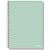 Caderno espiral 1/4 capa dura office colors 80fls. - pauta branca (pct.c/05) - Imagem 3