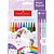 Caneta hidrografica unicornio 10 cores + 3 glitter - faber-castell (cx.c/10) - Imagem 2