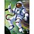 Caderno brochura 1/4 capa dura outer space 80fls. - animativa (pct.c/05) - Imagem 4