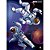 Caderno brochura 1/4 capa dura outer space 80fls. - animativa (pct.c/05) - Imagem 5