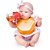 Boneca babies primeira comidinha - roma (unidade) - Imagem 4