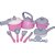 Brincando de casinha jogo de panelinhas gourmet rs - merco toys (unidade) - Imagem 1